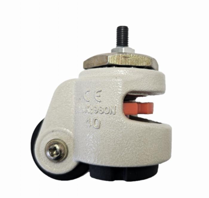 Rotelle di elevazione con piastra di montaggio SM 40