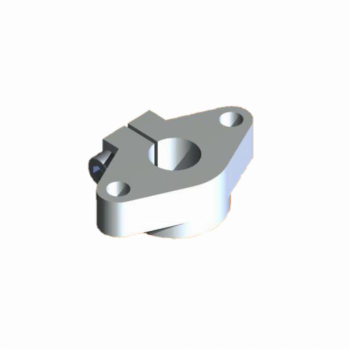 Supports d‘arbre SHF16 pour un assemblage sans usinage. Convient pour les arbres de précision diamètre 16 mm