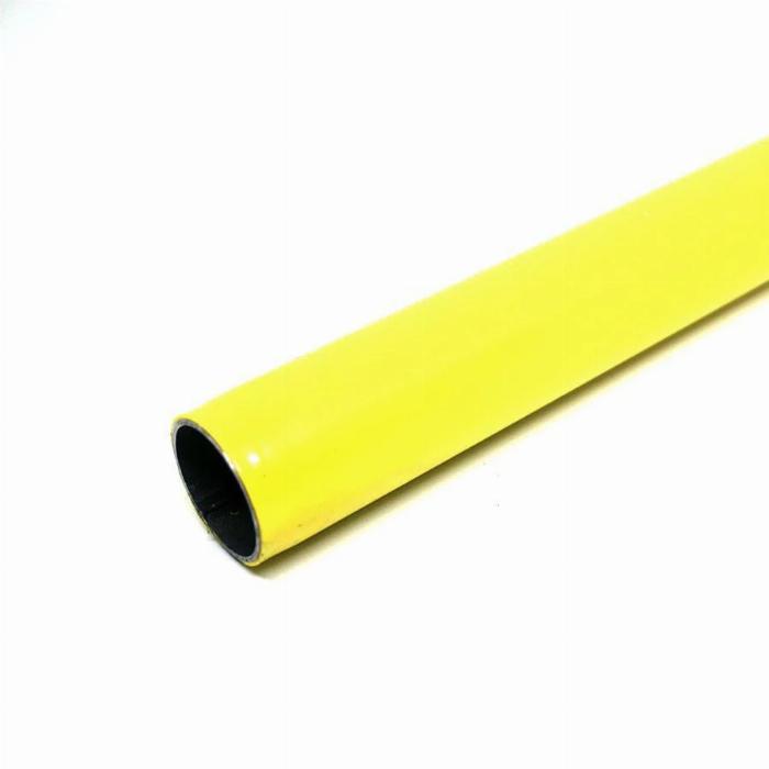 Tube rond d‘acier Dia. 28x1mm jaune