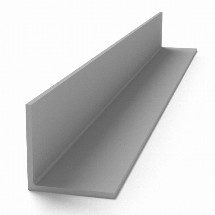 Angle bar not anodized 50x50x2mm