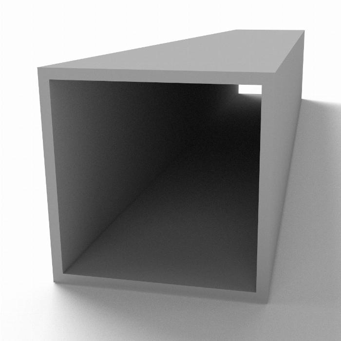 Barre carrée 25x25x1,5mm