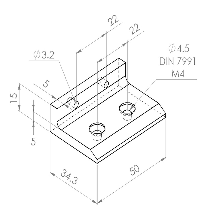 Doorstopper profiles slot 6 I-Type and slot 8 B-Type