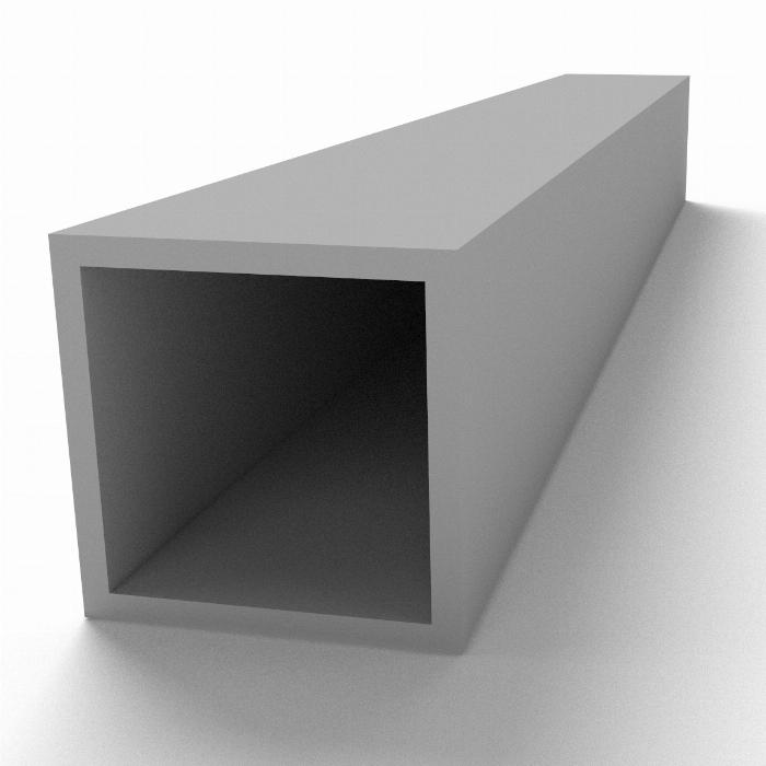 Barre carrée 25x25x2mm