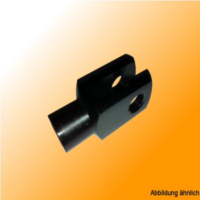 Fork head M8 Aluminium / DIN 71752-8-16-M8