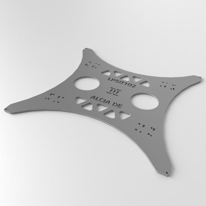 Heating bed holder 3D printer Accessories Bracket 300 t = 3mm