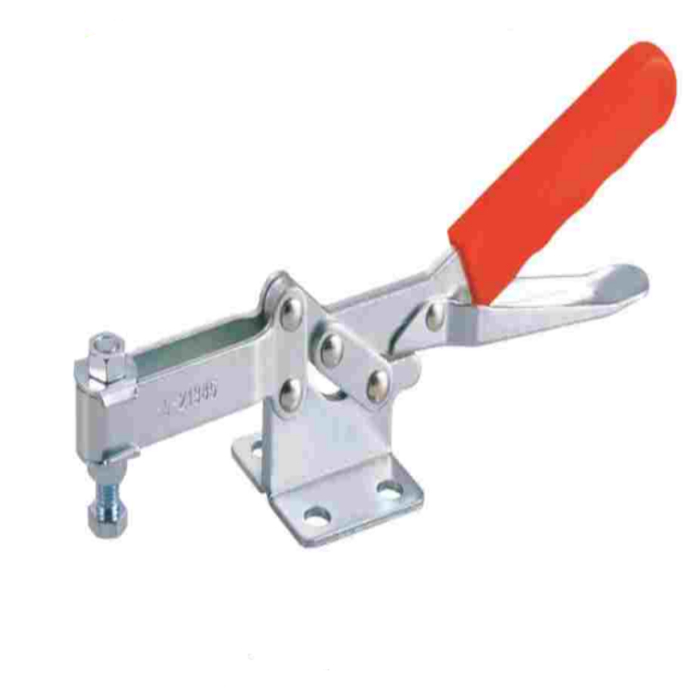 Power clamp with horizontal lever, hole spacing 40x34