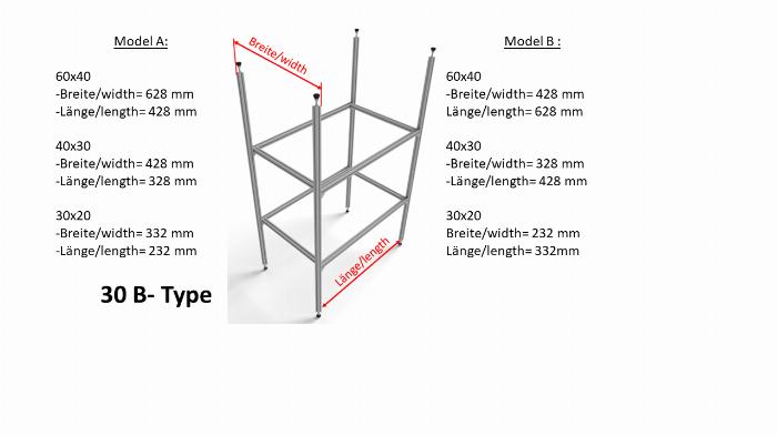 Configurateur garage arrière avec profilés en aluminium