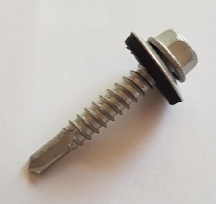 Rondelle d'étanchéité pour vis à tôle autoperceuse S5,5x32 en Inox