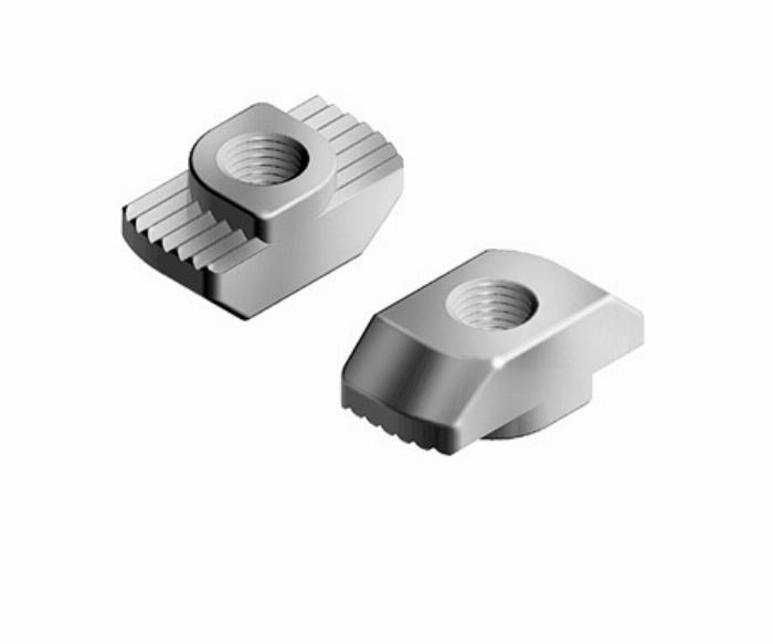 Ecrous à tête marteau Rainure 8 Inox