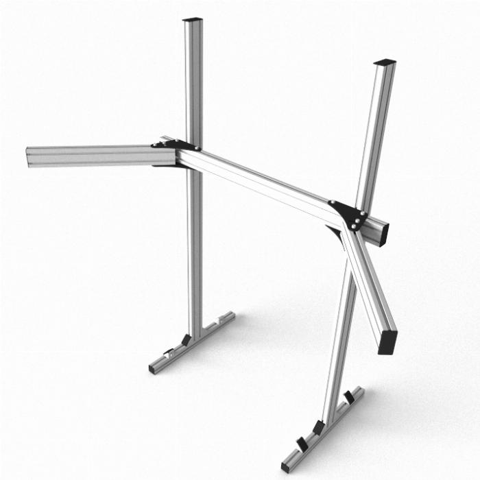 Configuratore del supporto per monitor SimRacing