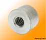 Trapezoidal lead screw nut 10X2 R steel - cylindrical